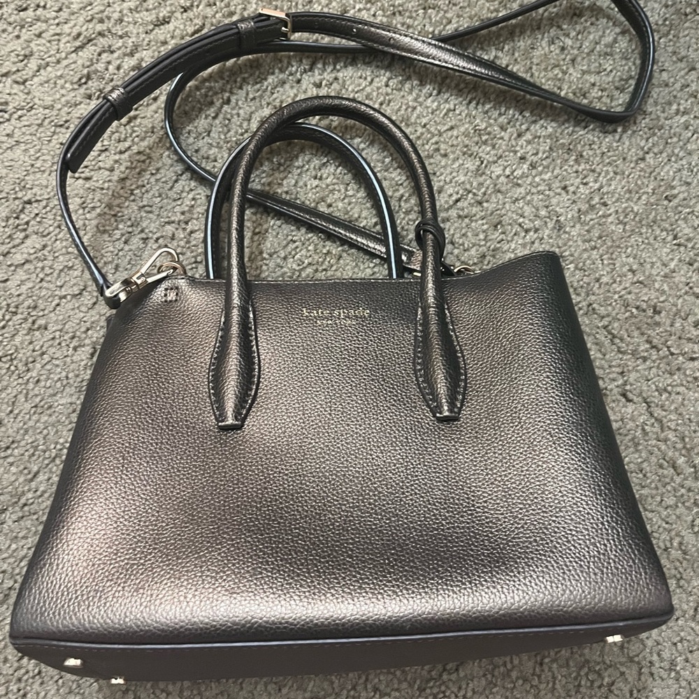 bronze kate spade tote bag